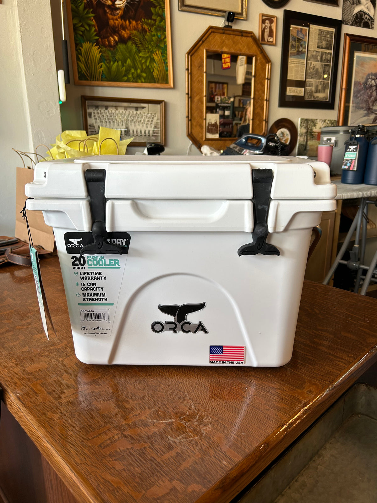 20 Quart Cooler-White-ORCA