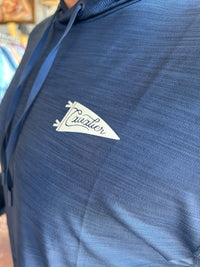 Helm Athletic Hoodie - Heather Navy - Cavalier