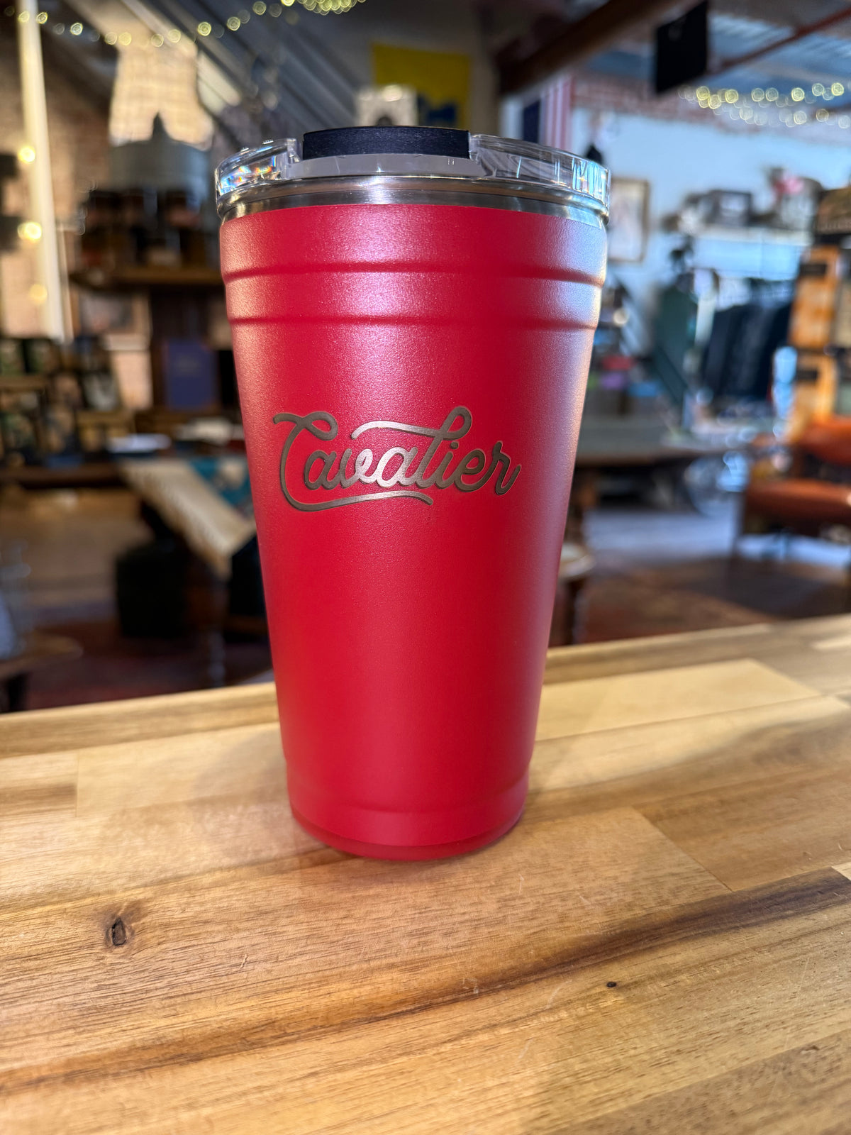 Cavalier Party Cup 24oz. - Crimson