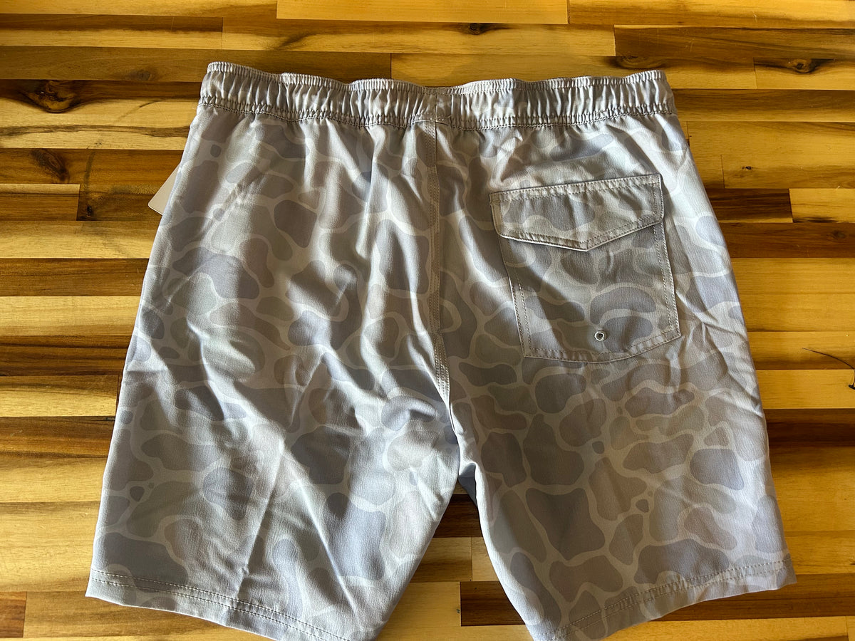 Cavalier Brand White Camo Tracker Shorts