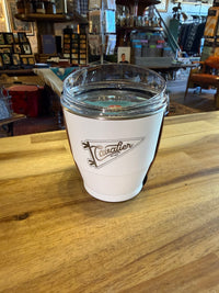 Wine/Whiskey Tumbler  - White  - 10 oz