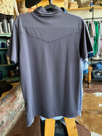 Modern Western Polo - Dark Gray - TS