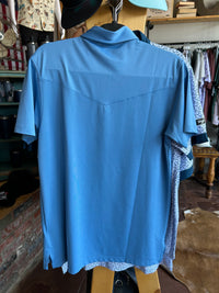 Modern Western Polo - Blue - TS
