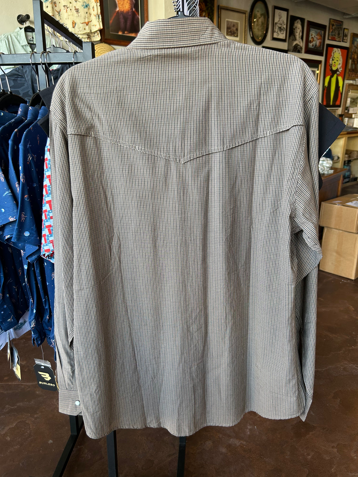 Western Field Shirt - Brown - TS