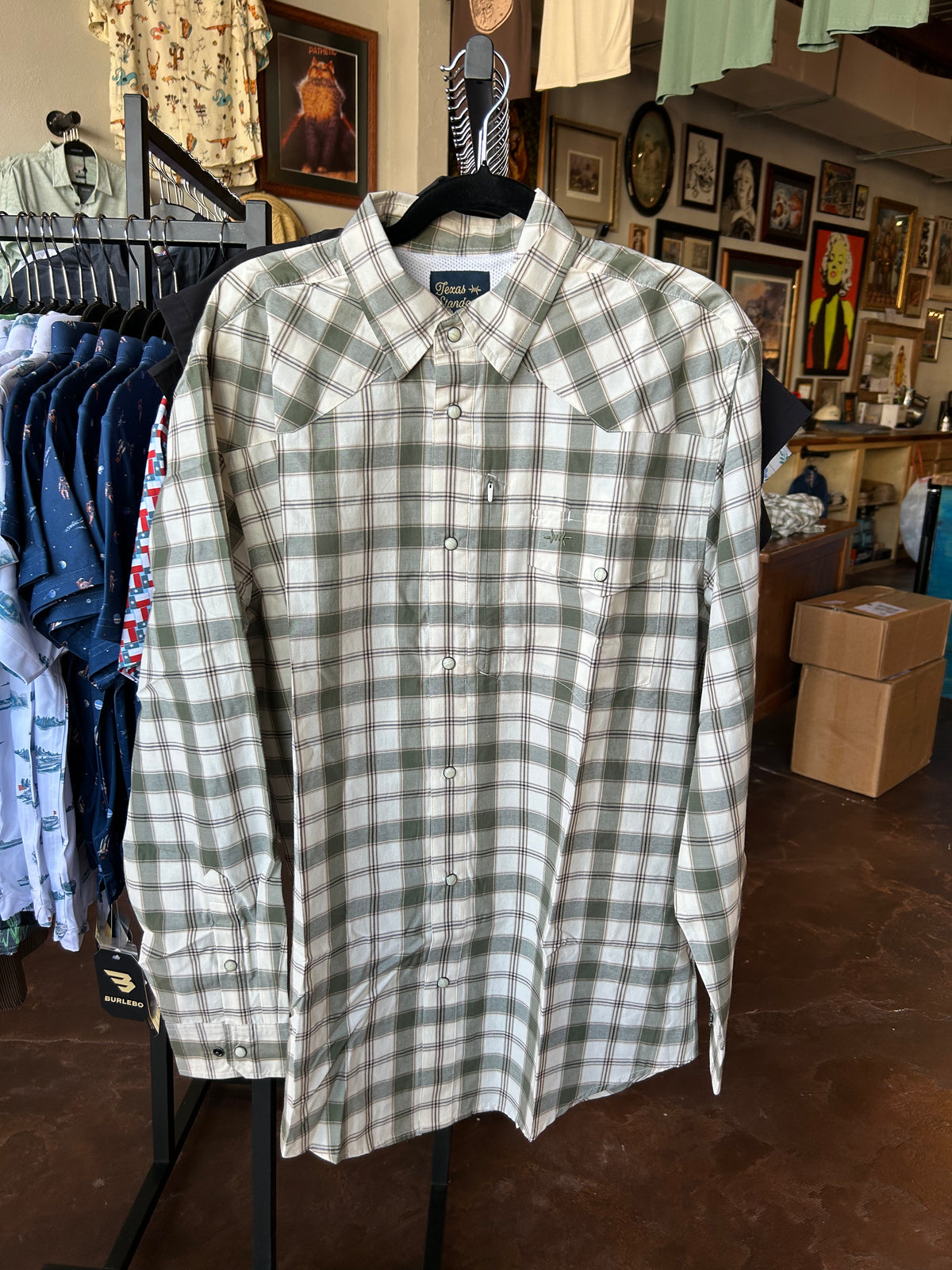 Western Field Shirt - Green - TS