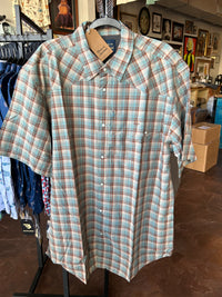 Western Field Shirt SS - Teal - TS