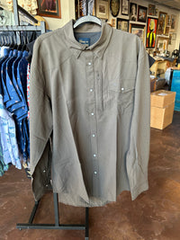 Western Field Shirt - Solid Brown - TS