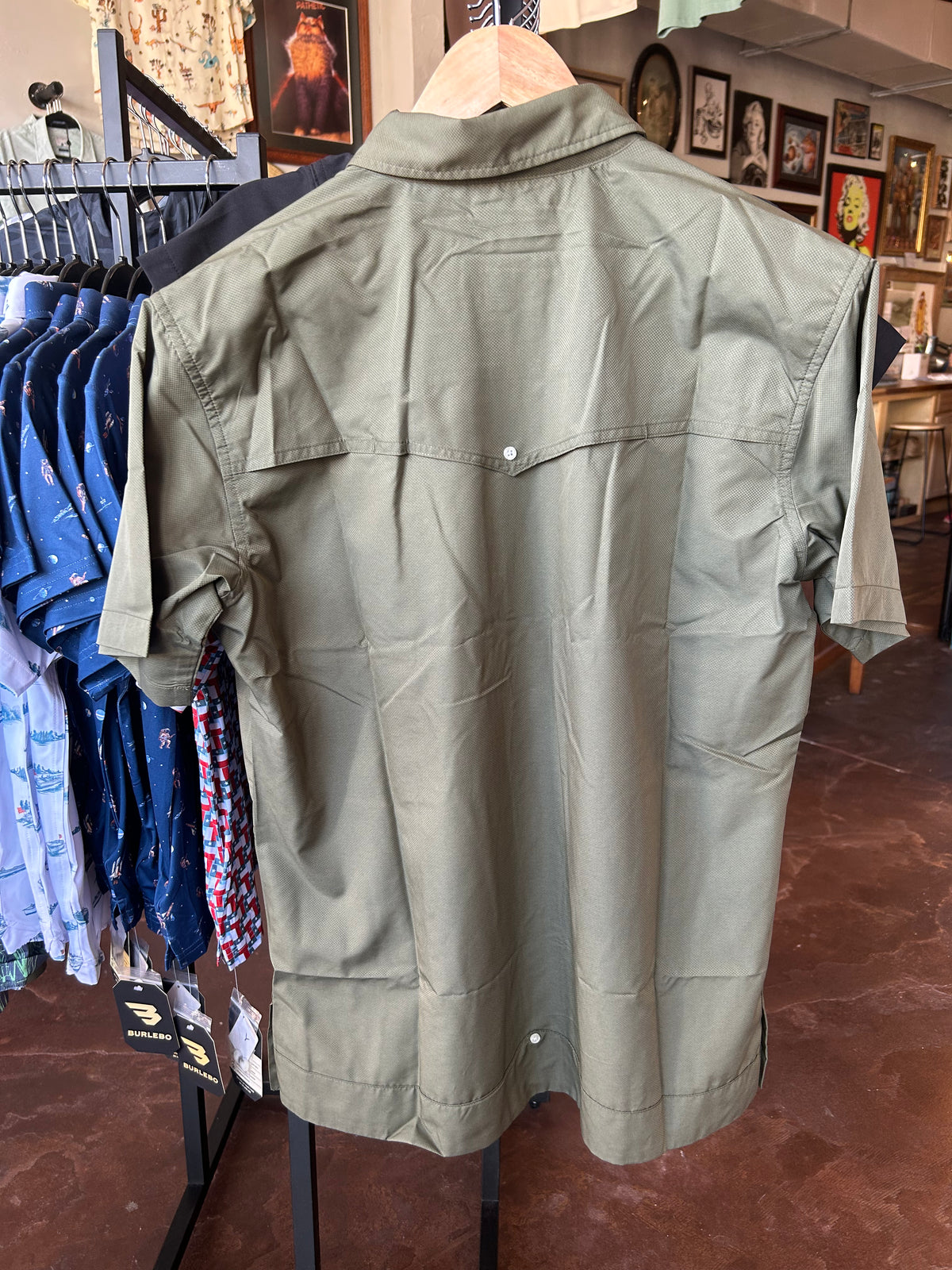 Guayabera Libre - Green/Yellow - TS
