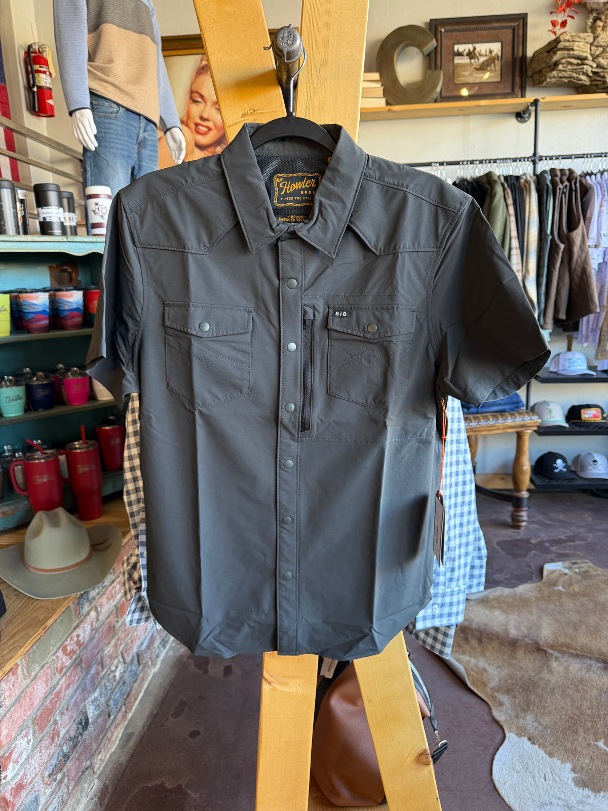 Emerger Tech Shirt - Antique Black
