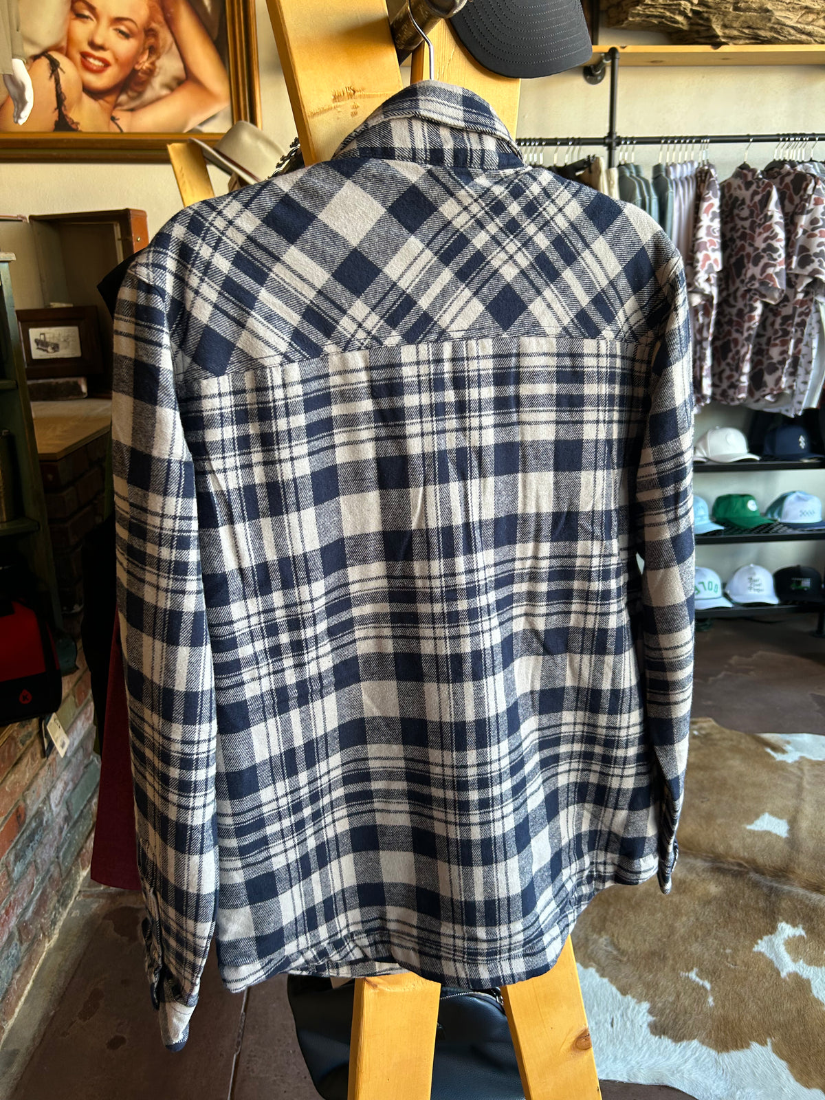 Lines Cavalier Fleece Jacket - Navy