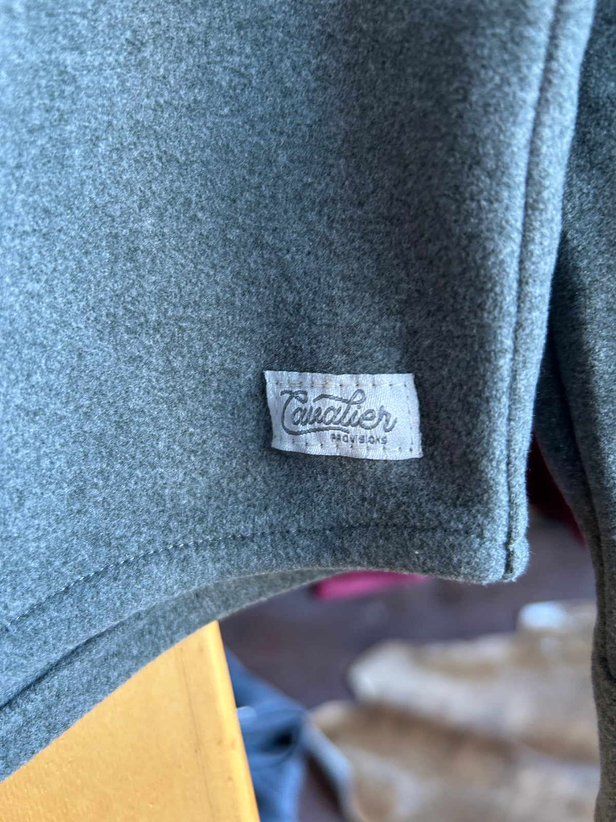 Parson Hoodie Button Up - Olive - Cavalier