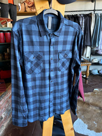 Tomson Button Up - Blue - Cavalier