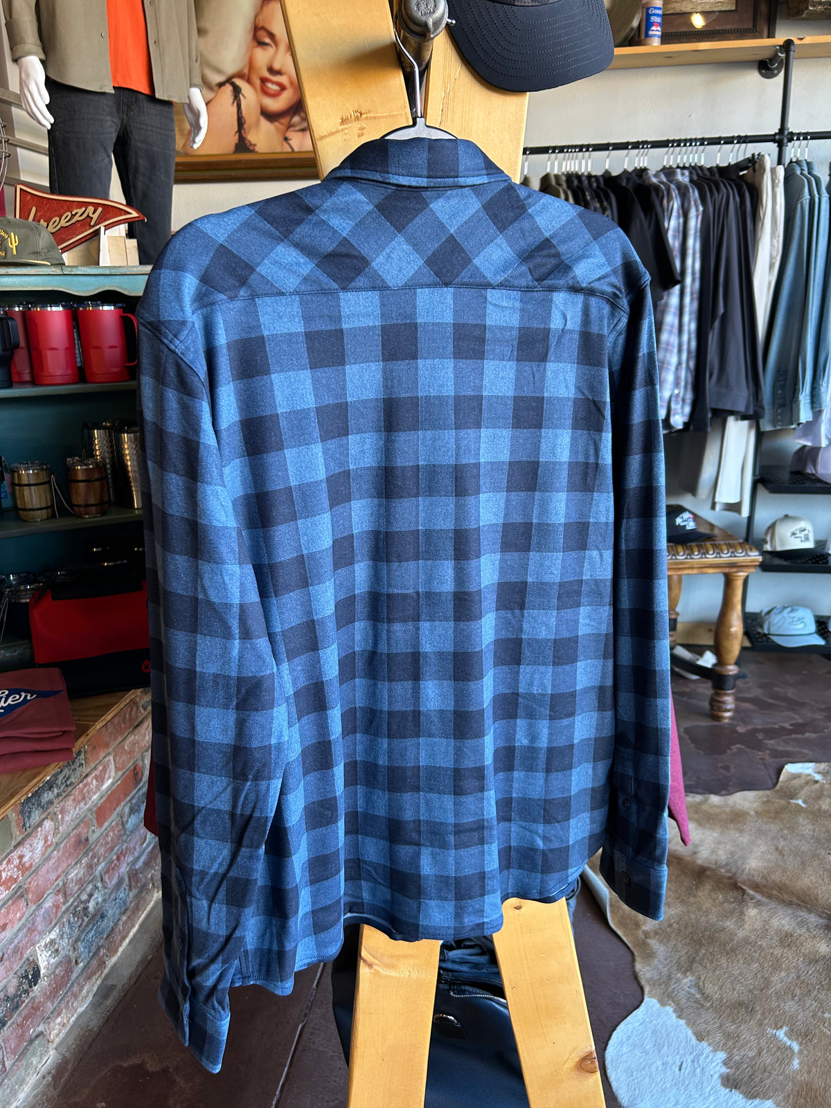 Tomson Button Up - Blue - Cavalier