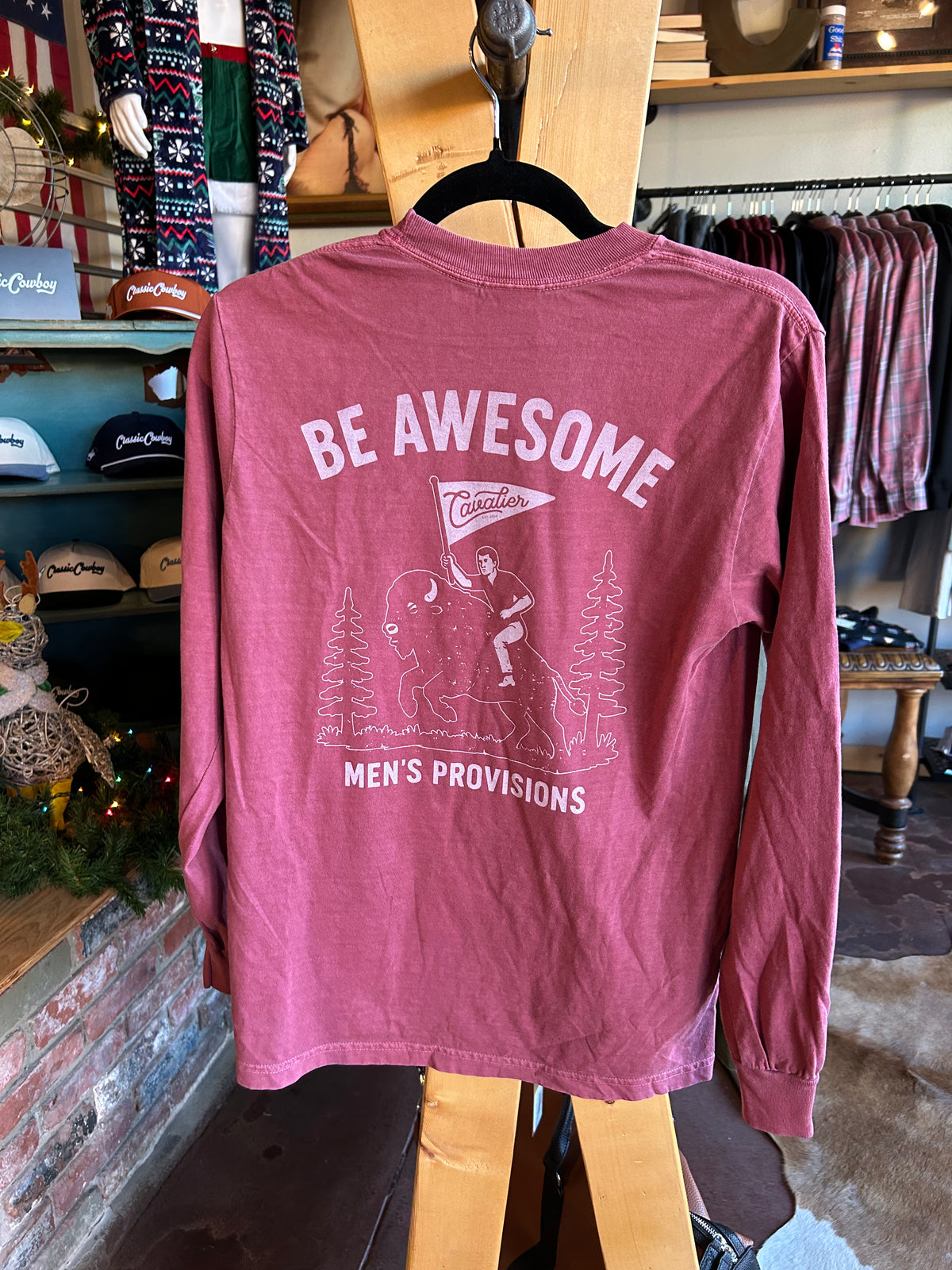 Cavalier LS T-Shirt - Brick