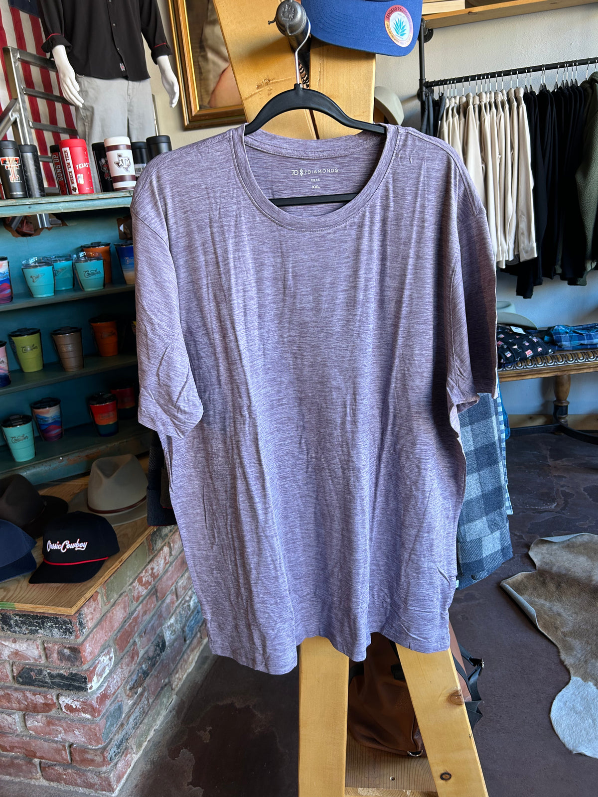 Core Crew Tee - Dusty Rose