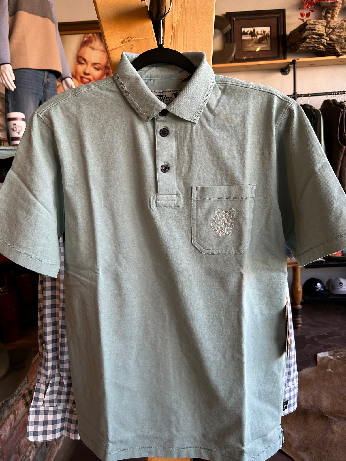 Pilgrimage Polo - Riviera Blue