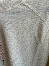 Loggerhead Hoodie - Pond Patterns: Bone
