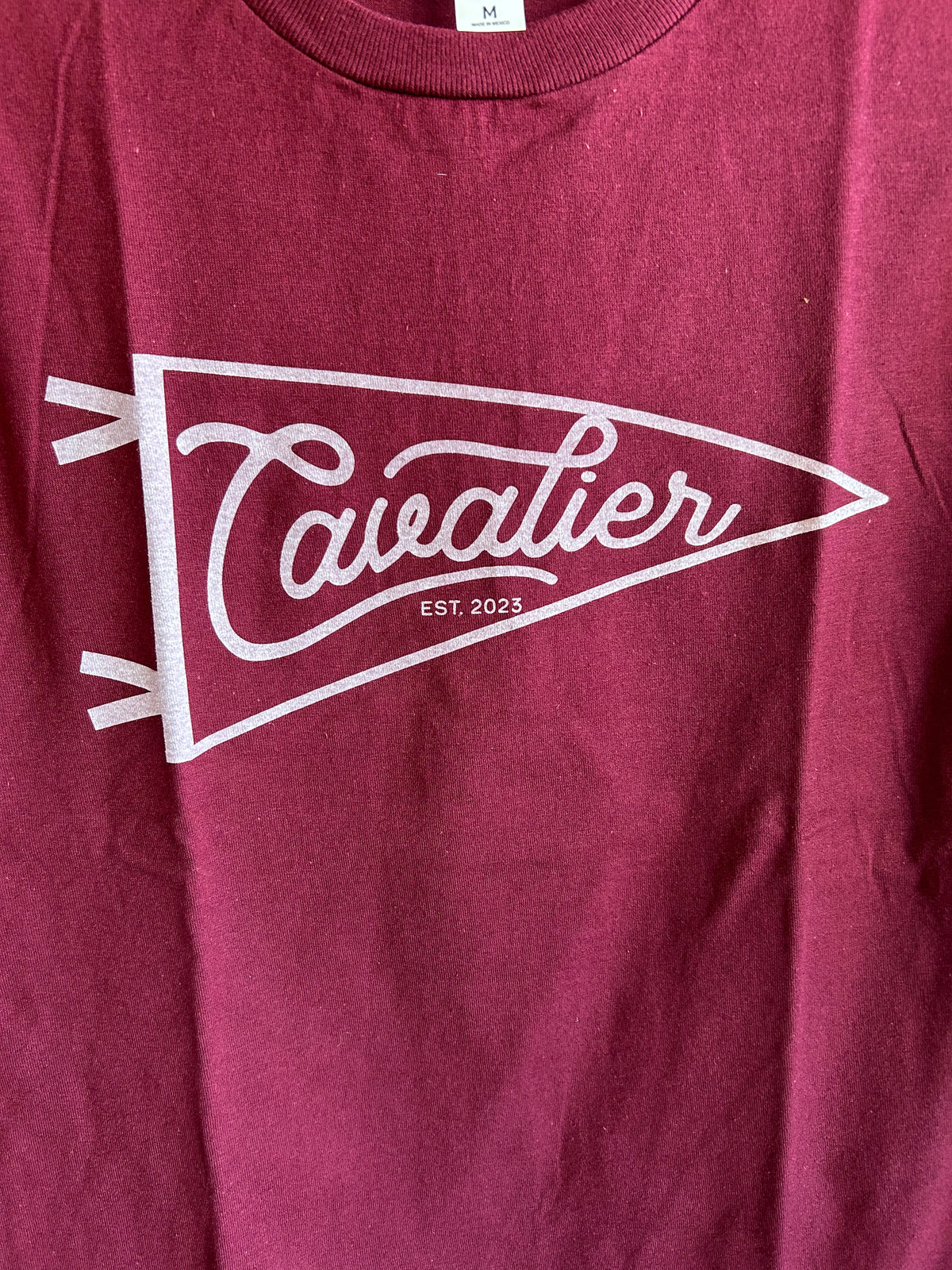 Cavalier Flag T-Shirt - Maroon
