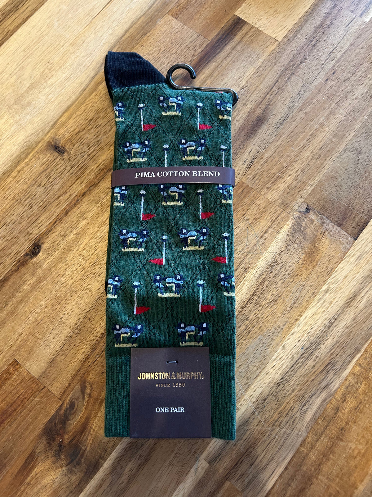 Johnston & Murphy - Novelty Socks - Green