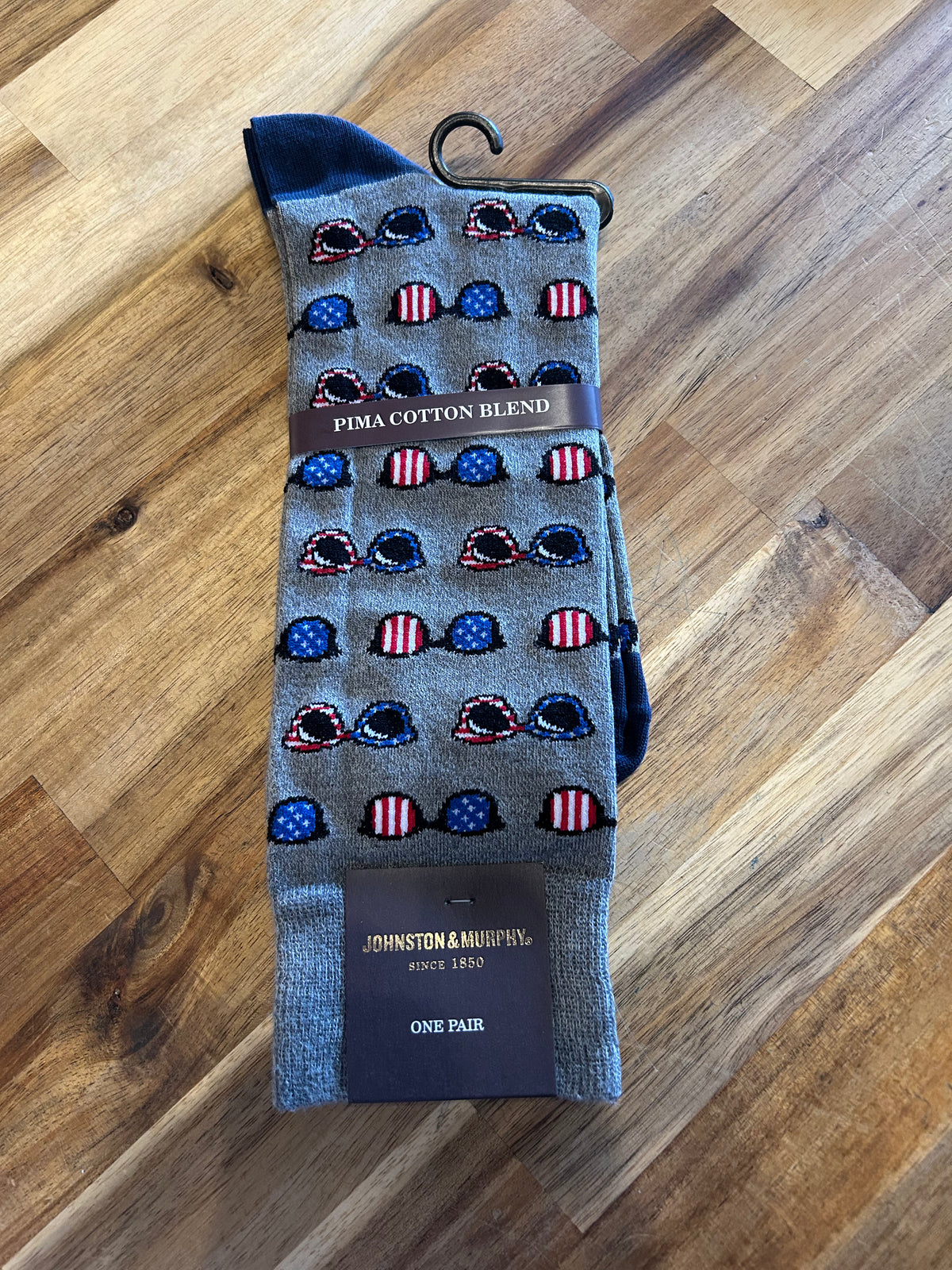 Johnston & Murphy - Novelty Socks - Gray