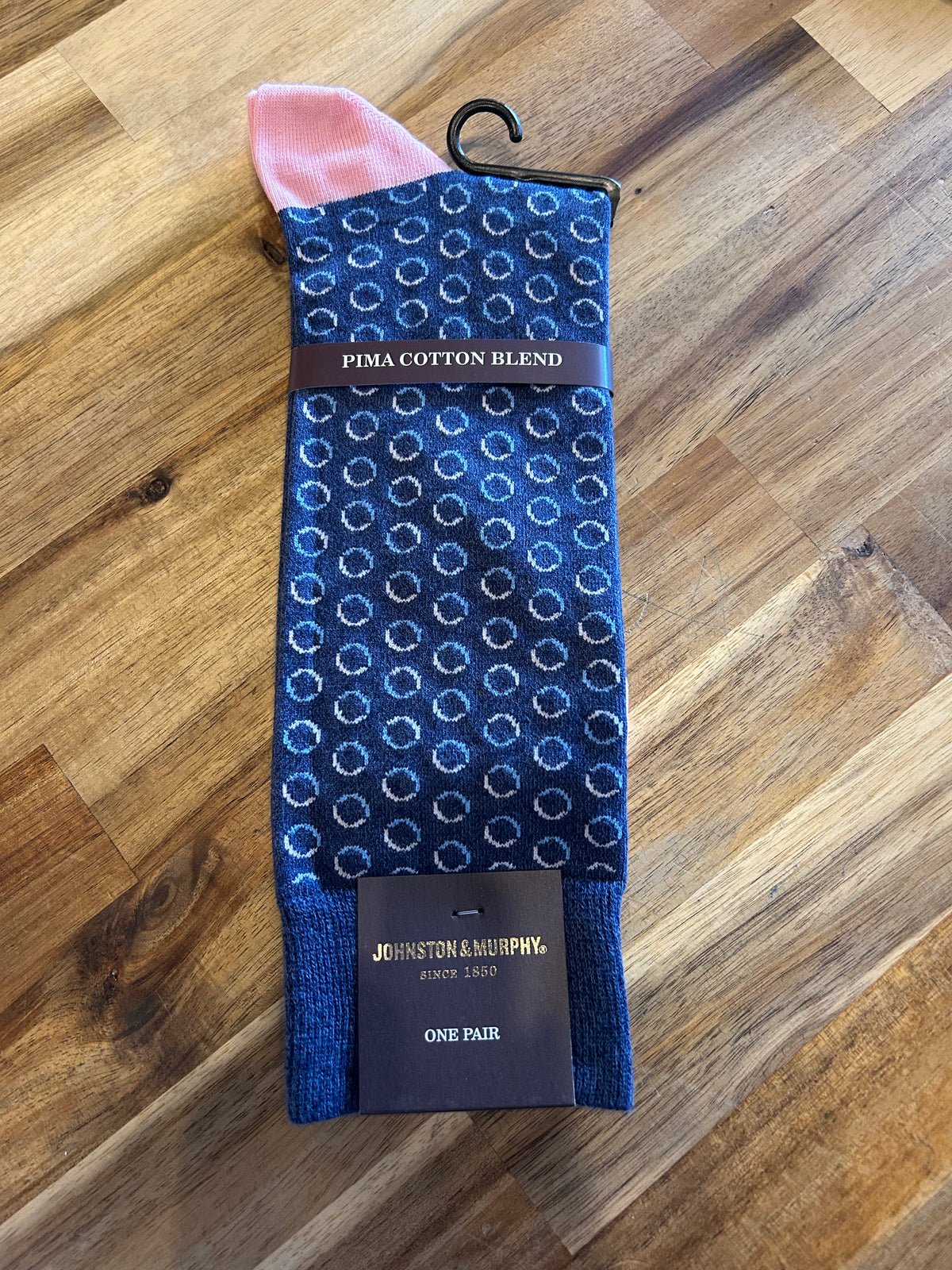 Johnston & Murphy - Novelty Socks - Denim