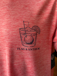 "Every Shot Counts" SS Tee - Red Heat