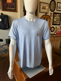 "Sip, Swing, Repeat" SS Tee - Light Blue