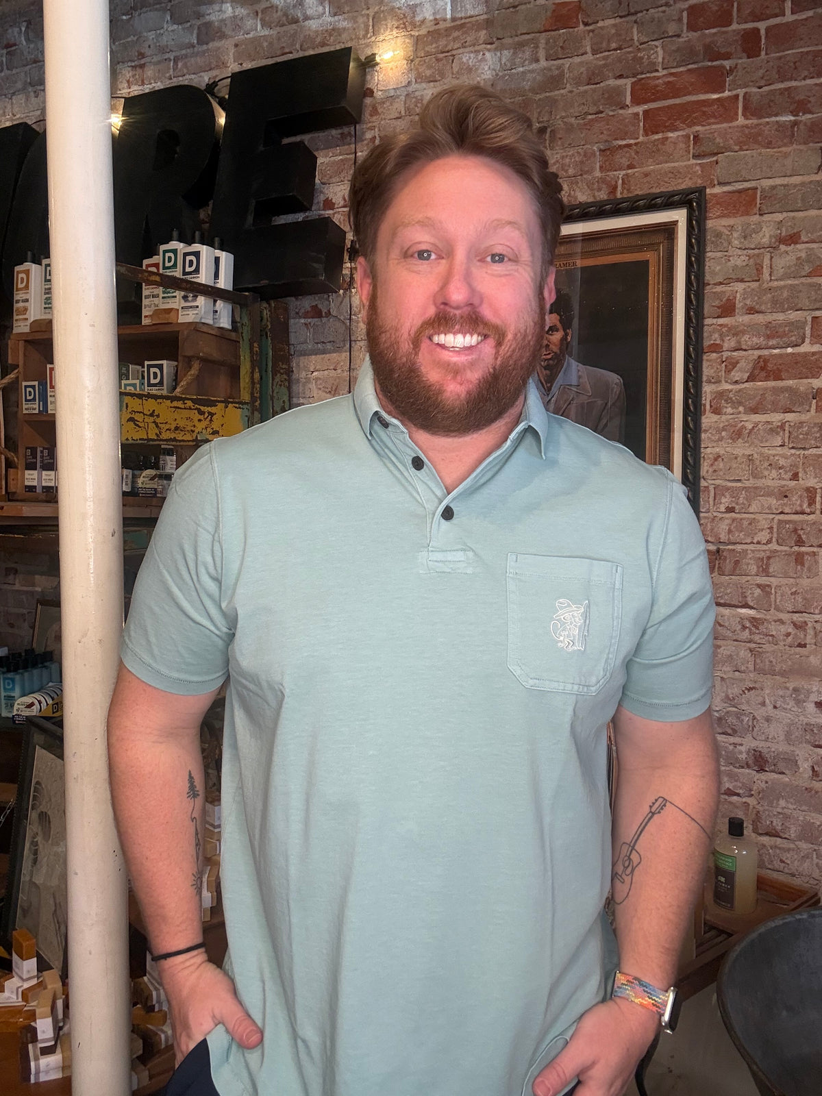 Pilgrimage Polo - Riviera Blue