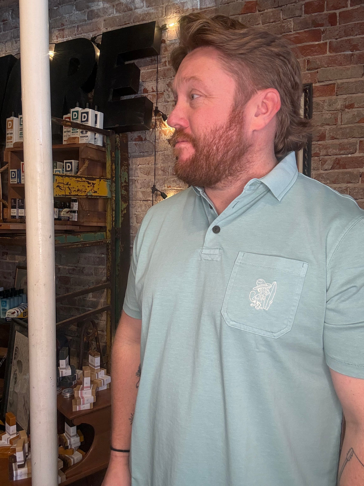 Pilgrimage Polo - Riviera Blue
