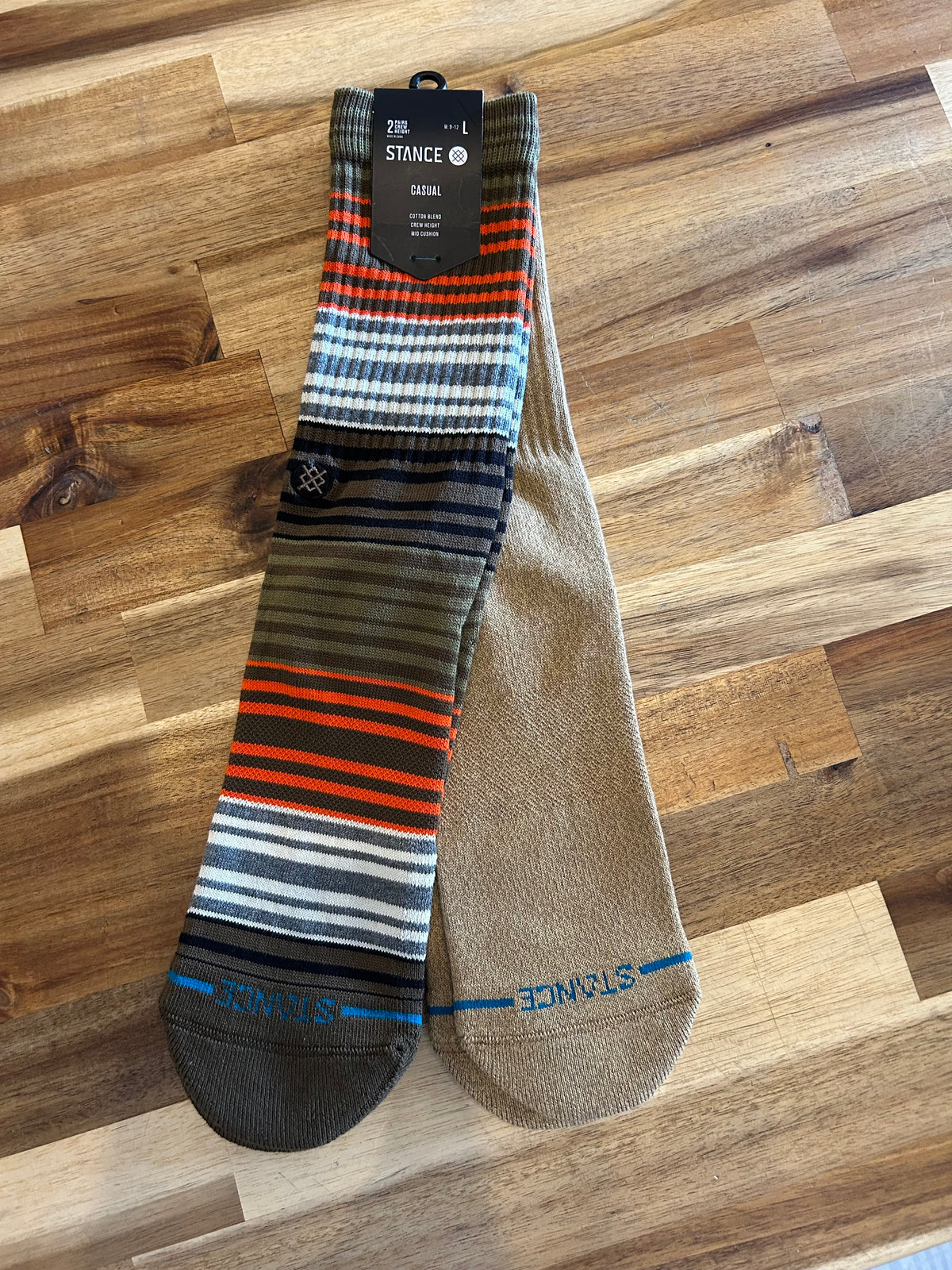 STANCE 2 Pack - Green/Brown