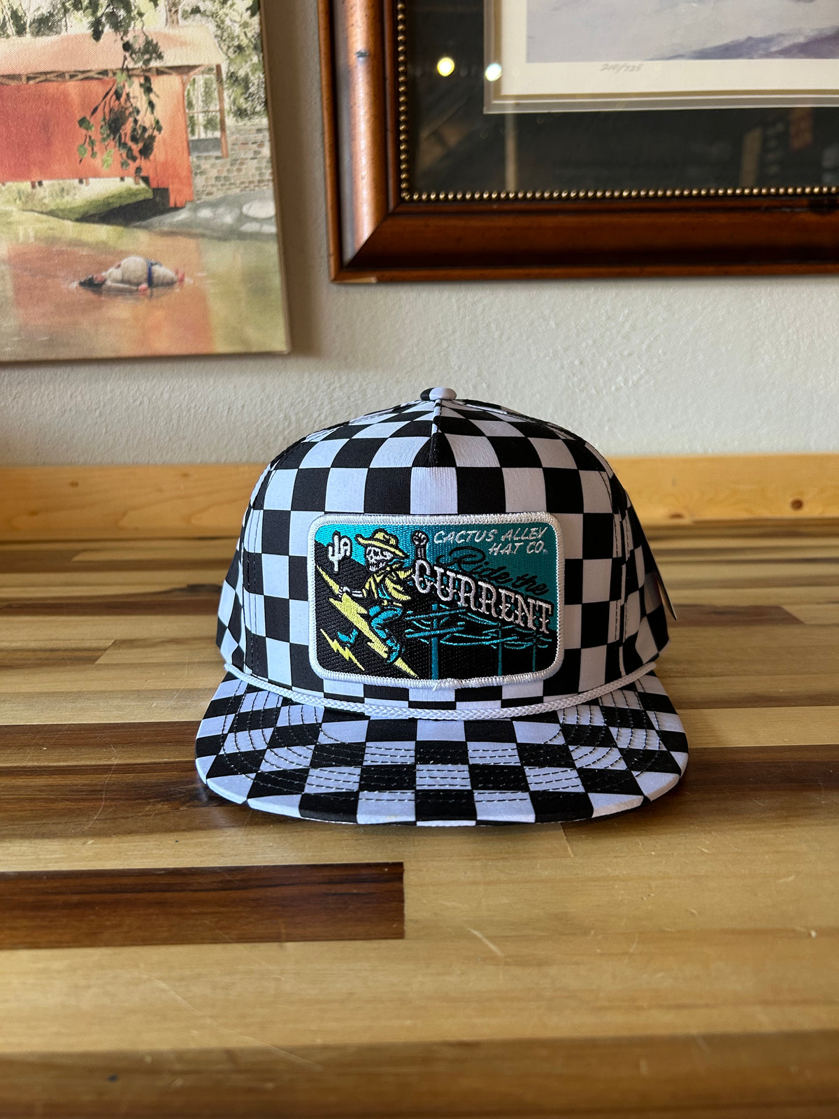 Cactus Alley Hat - Checkered