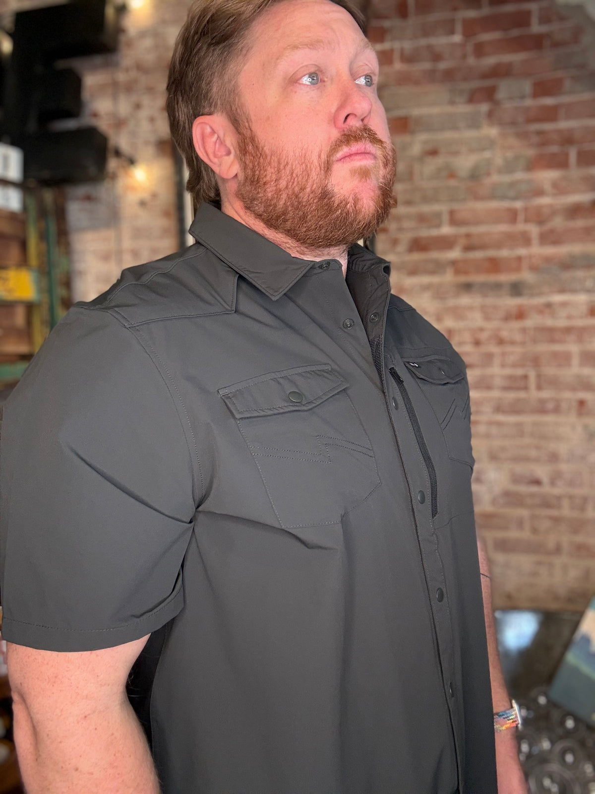 Emerger Tech Shirt - Antique Black