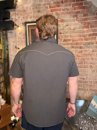 Broncobuster Snapshirt - Antique Black