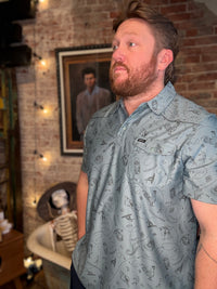 Ranchero Tech Polo - Iron Blue
