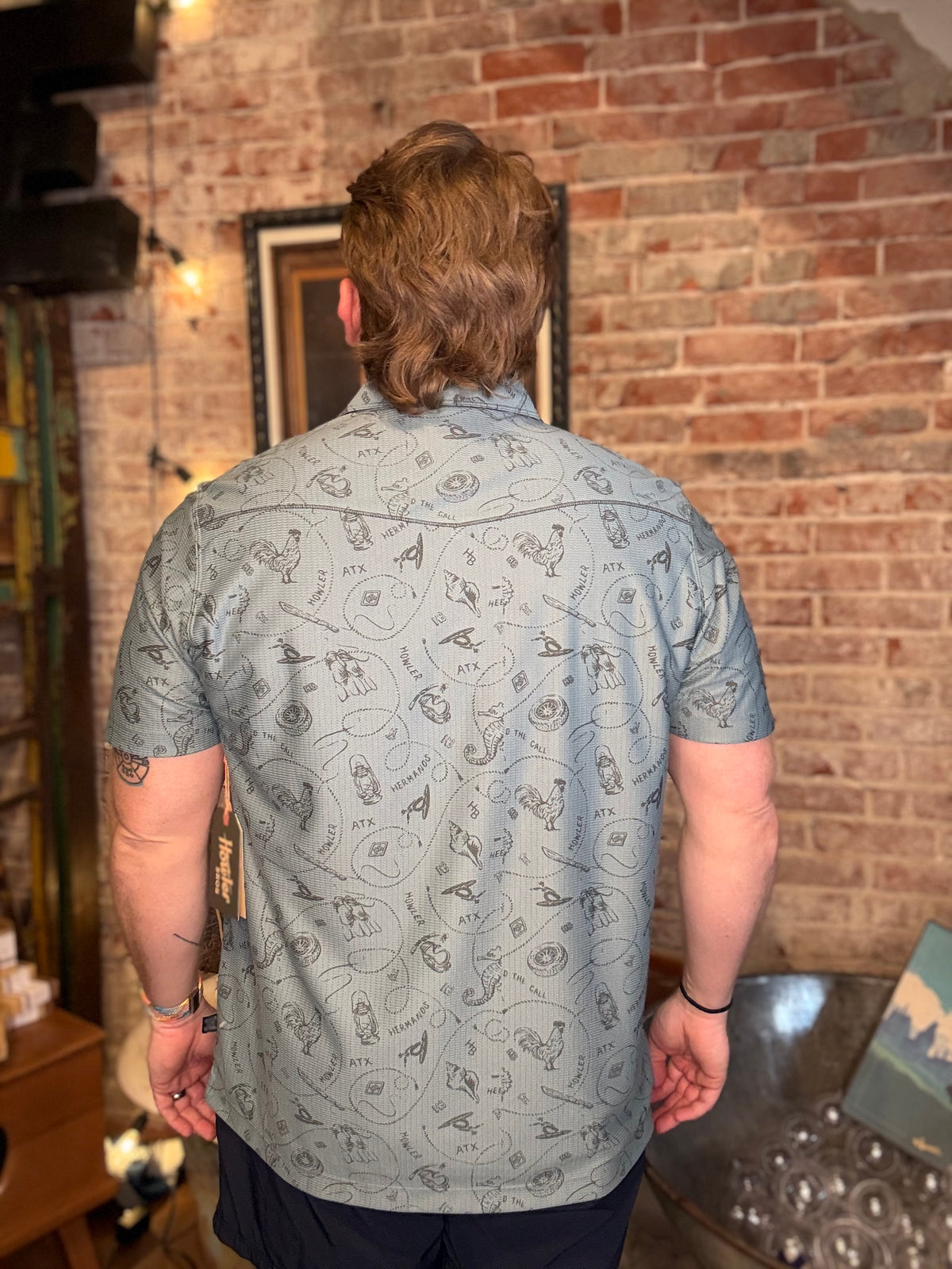 Ranchero Tech Polo - Iron Blue