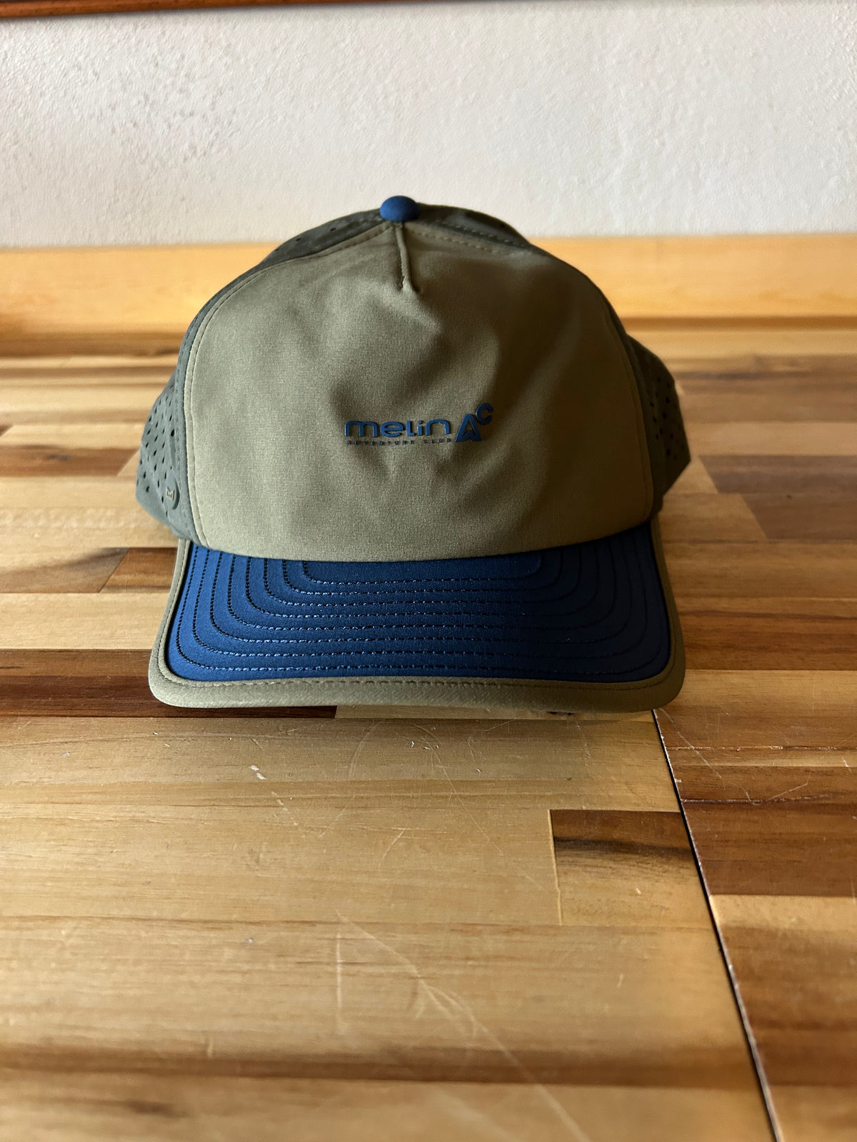 Melin Hydro Packable Hat - Olive/Blue