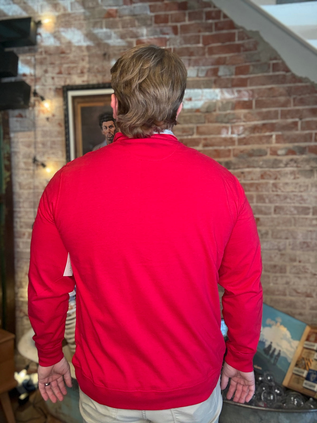 Alumni Quarter Zip - Cavalier Flag