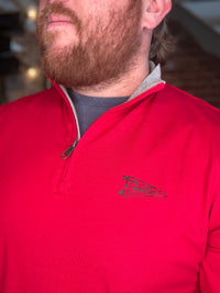 Alumni Quarter Zip - Cavalier Flag