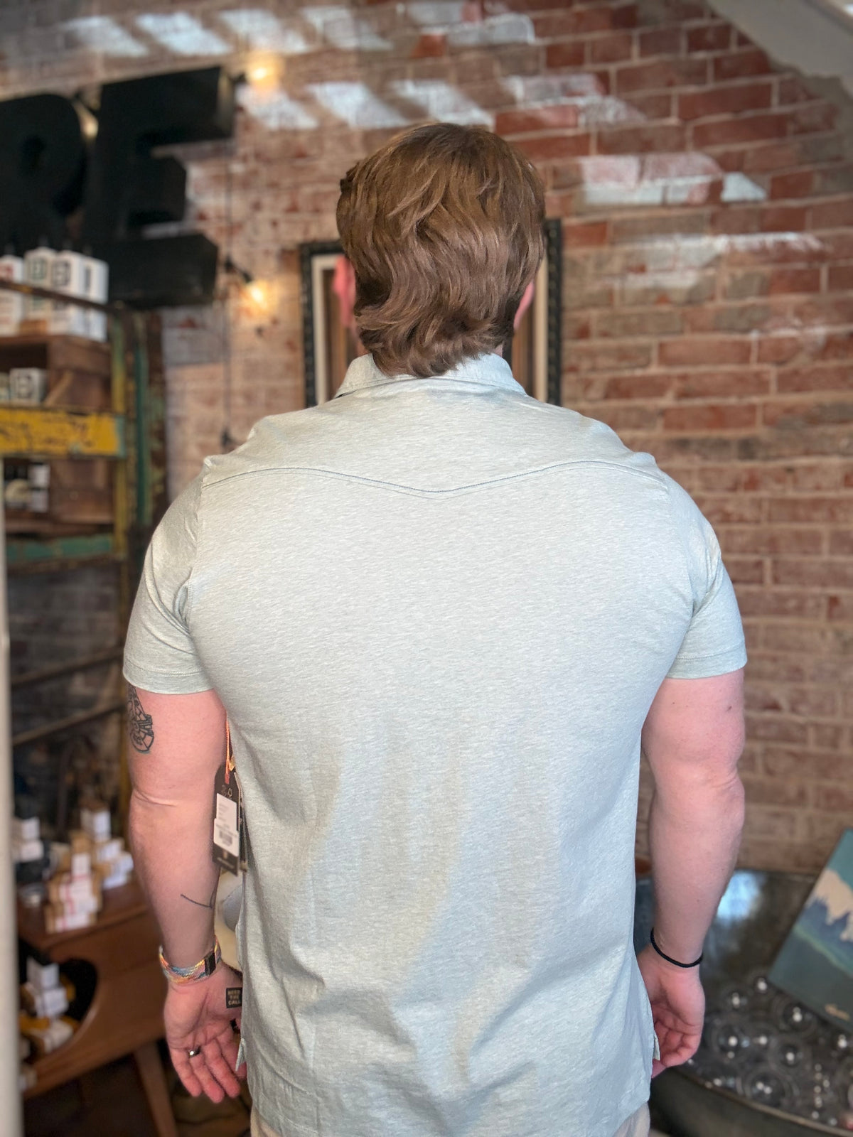 Ranchero Polo - Seafoam