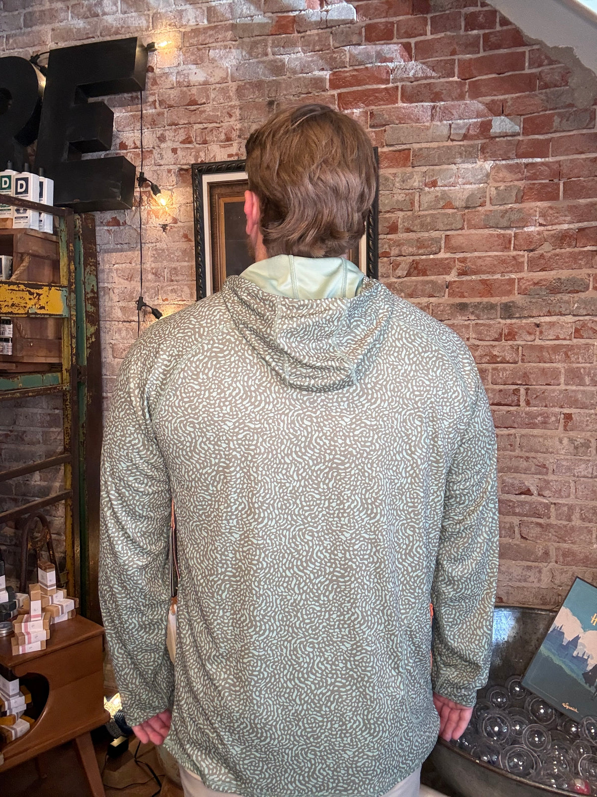 Loggerhead Hoodie - Pond Patterns: Mermaids