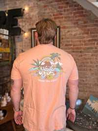 Irie Paradise Cotton T-Shirt - Coral
