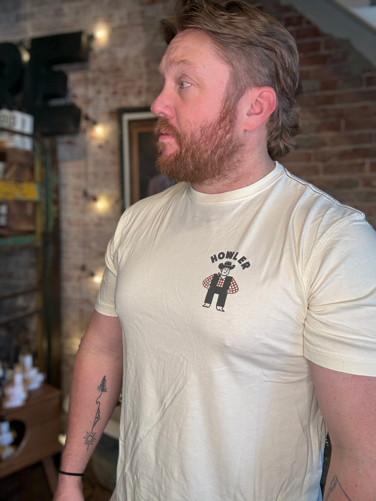 Howler Western Cotton T-Shirt - Natural