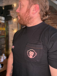 Mutations Lab Cotton Pocket T-Shirt - Black