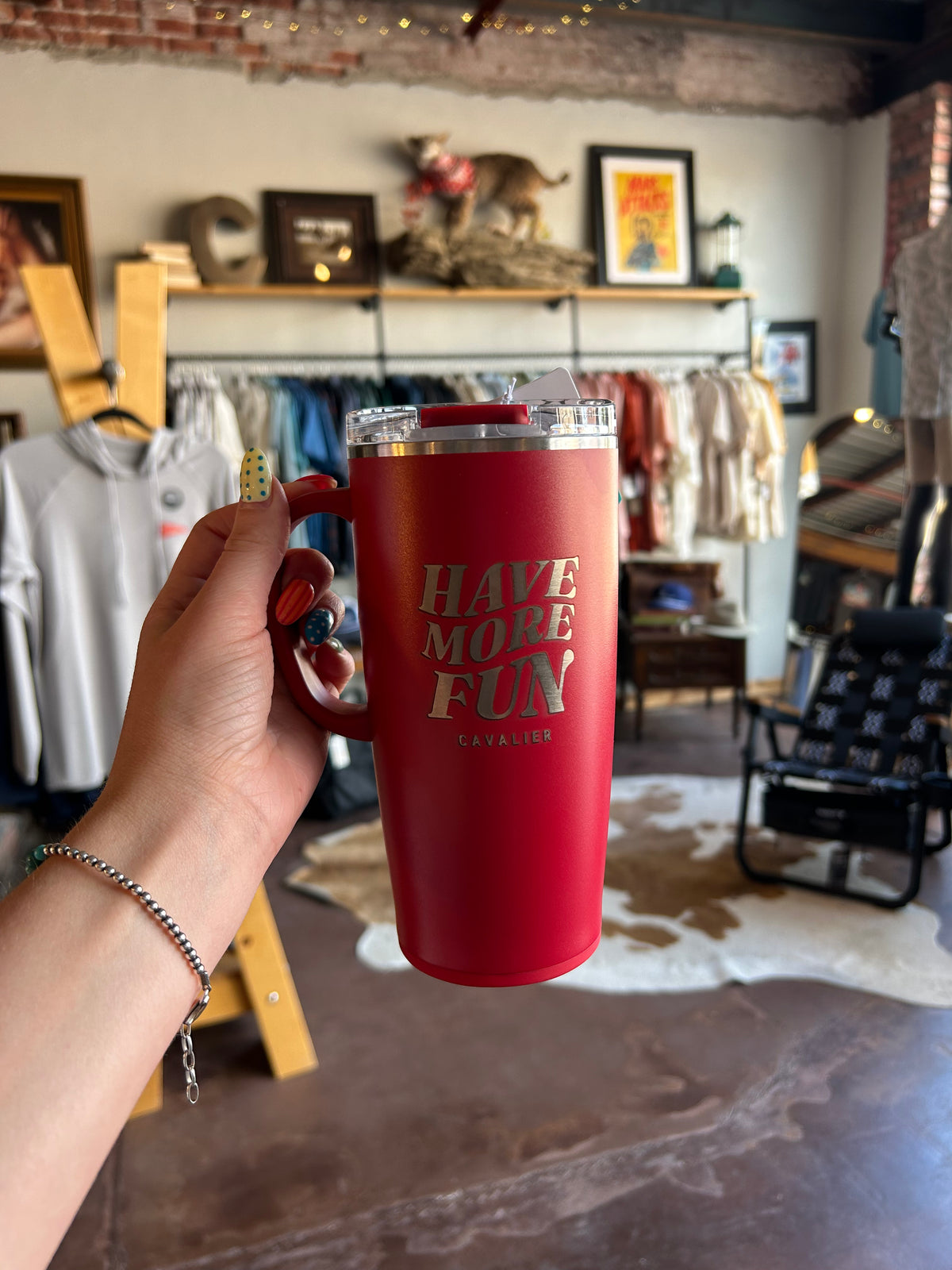 Crimson Tumbler 22oz