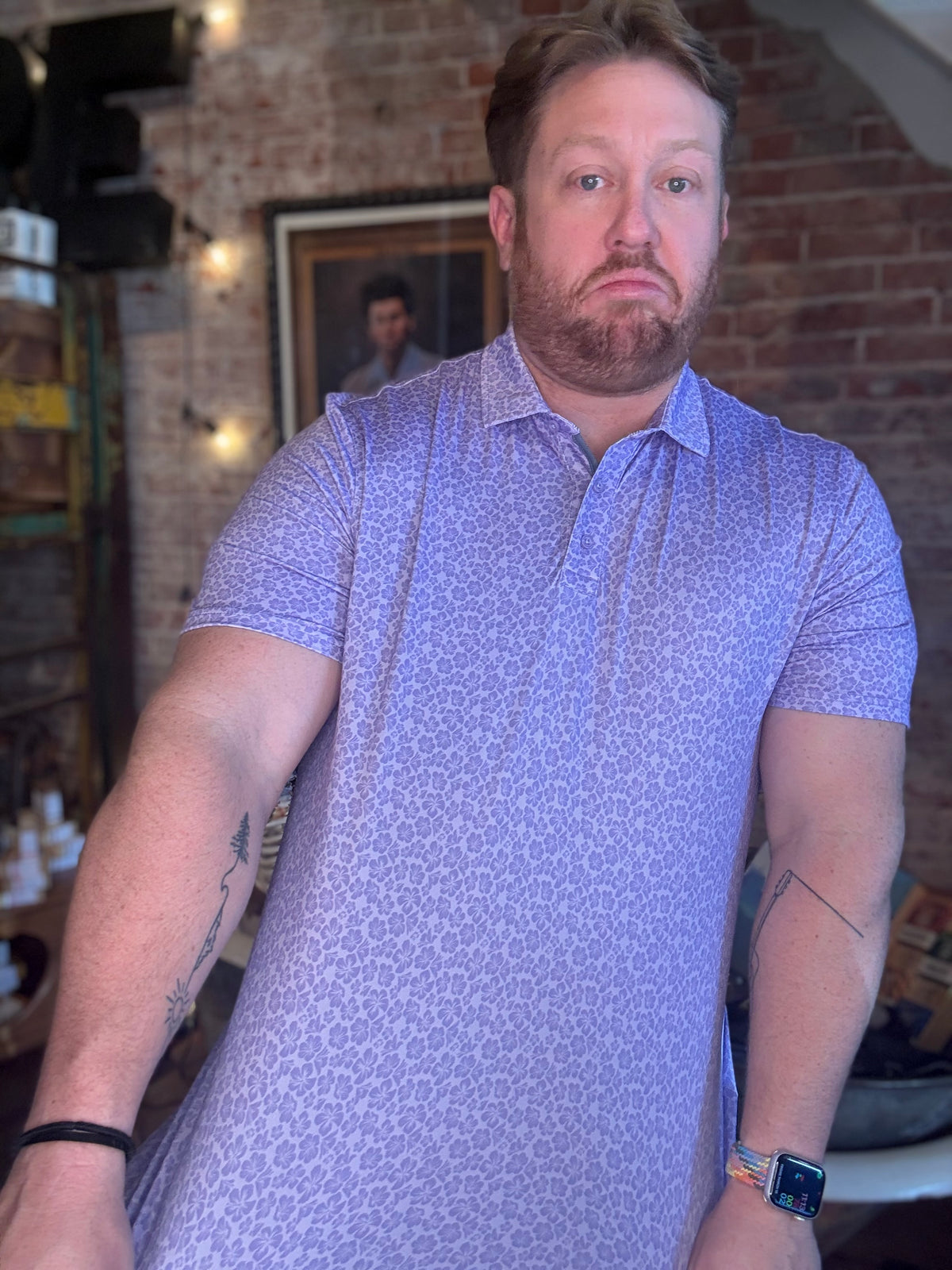 MVP Polo - Lavender Combo