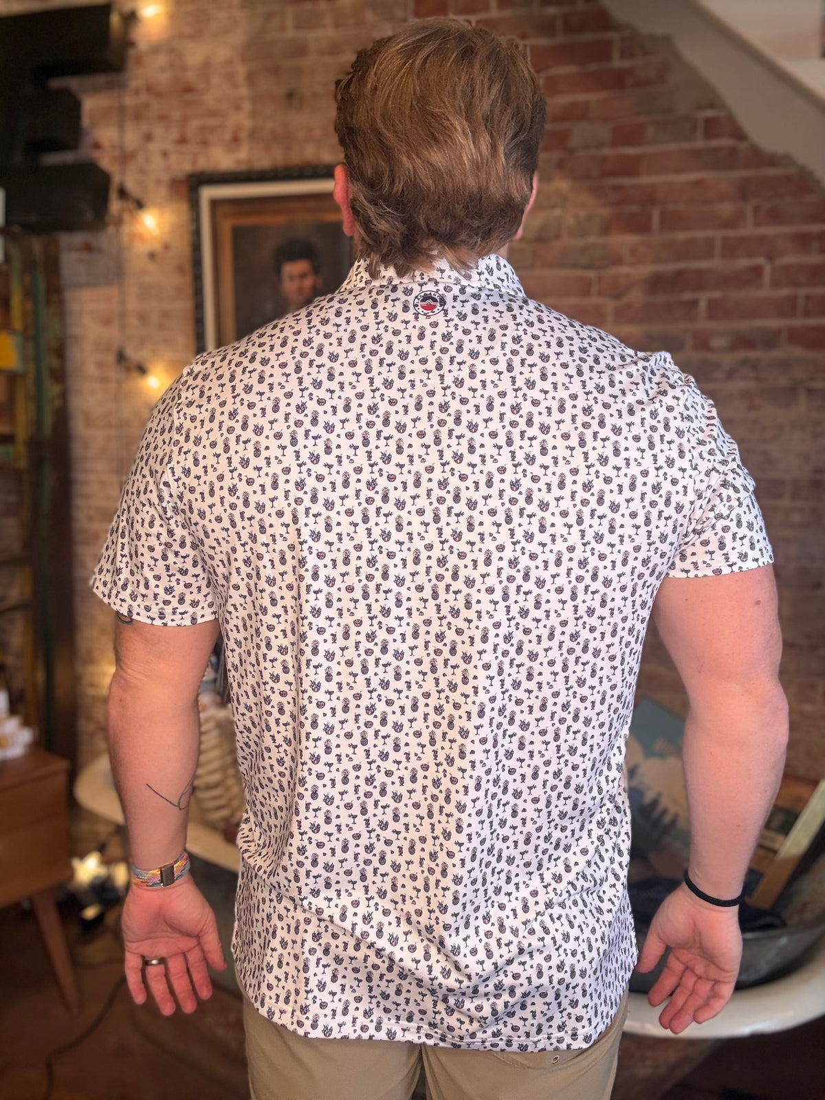 MVP Polo - White Combo