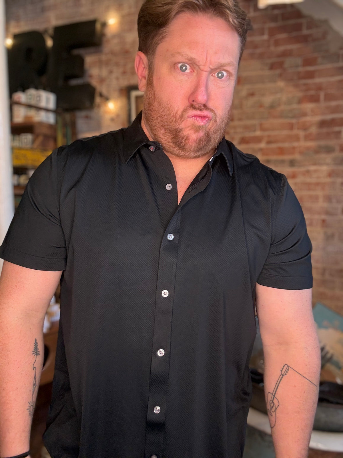 Madeflex Stretch SS Shirt - Black