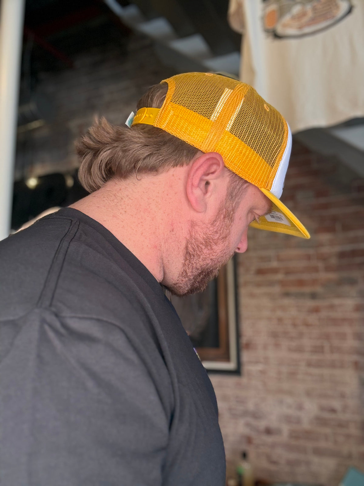 Guitar Repair Hat - Yellow
