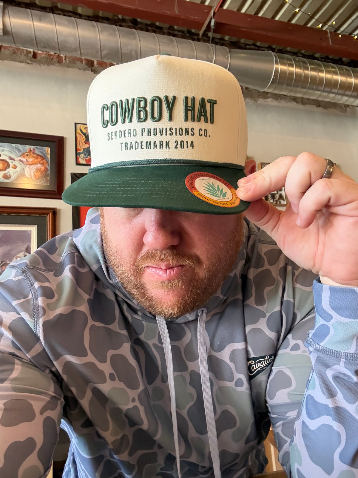 Cowboy Structured Hat