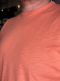 Burnt Coral Pima Tee - Baja Llama
